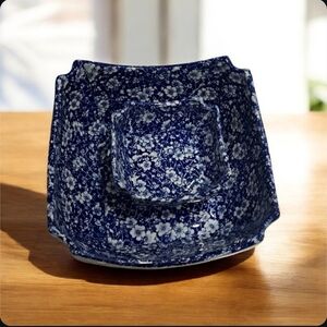 Vintage Victoria Ware Ironstone Calico Bowls Set 🍚🥣